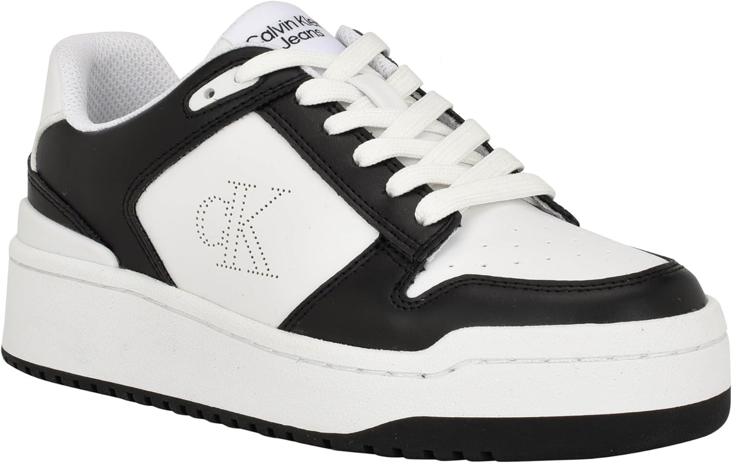 Championes Calvin Klein Negro Logo