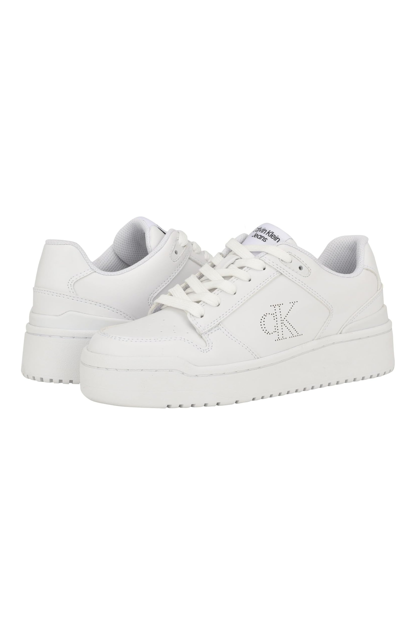 Championes Calvin Klein Logo Blanco