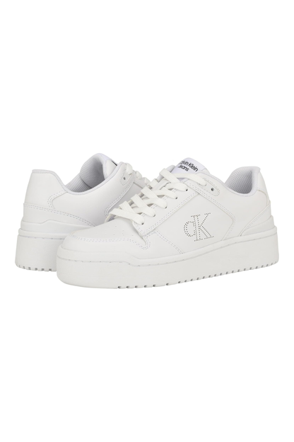 Championes Calvin Klein Logo Blanco