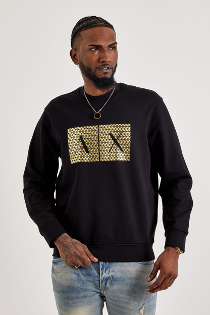 Buzo Armani Negro/Dorado