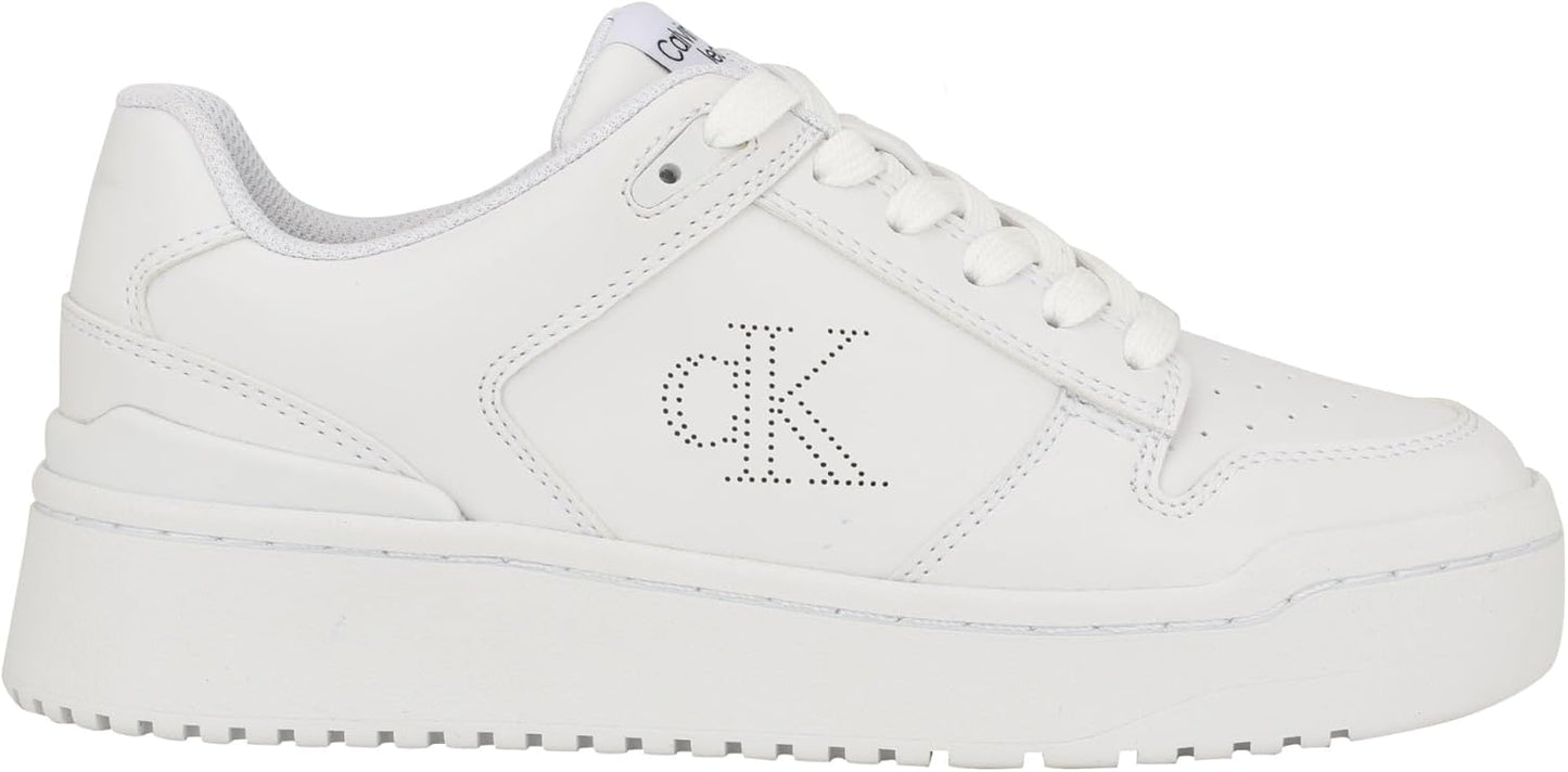 Championes Calvin Klein Logo Blanco